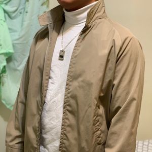 Beige Golf Jacket